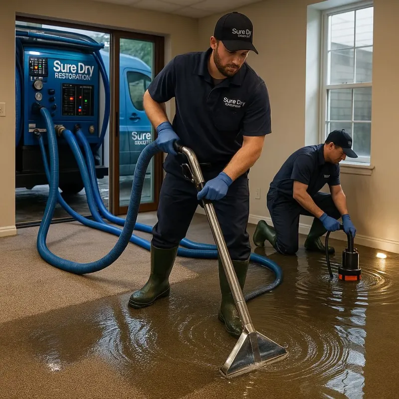 Water Extraction and Removal process in South Willard, UT